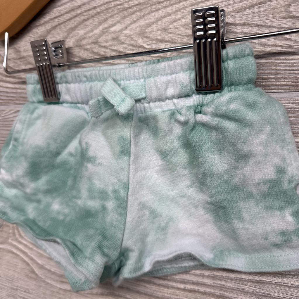 French Terry Drawstring Shorts Tie Dye 3M