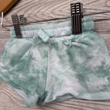 French Terry Drawstring Shorts Tie Dye 3M