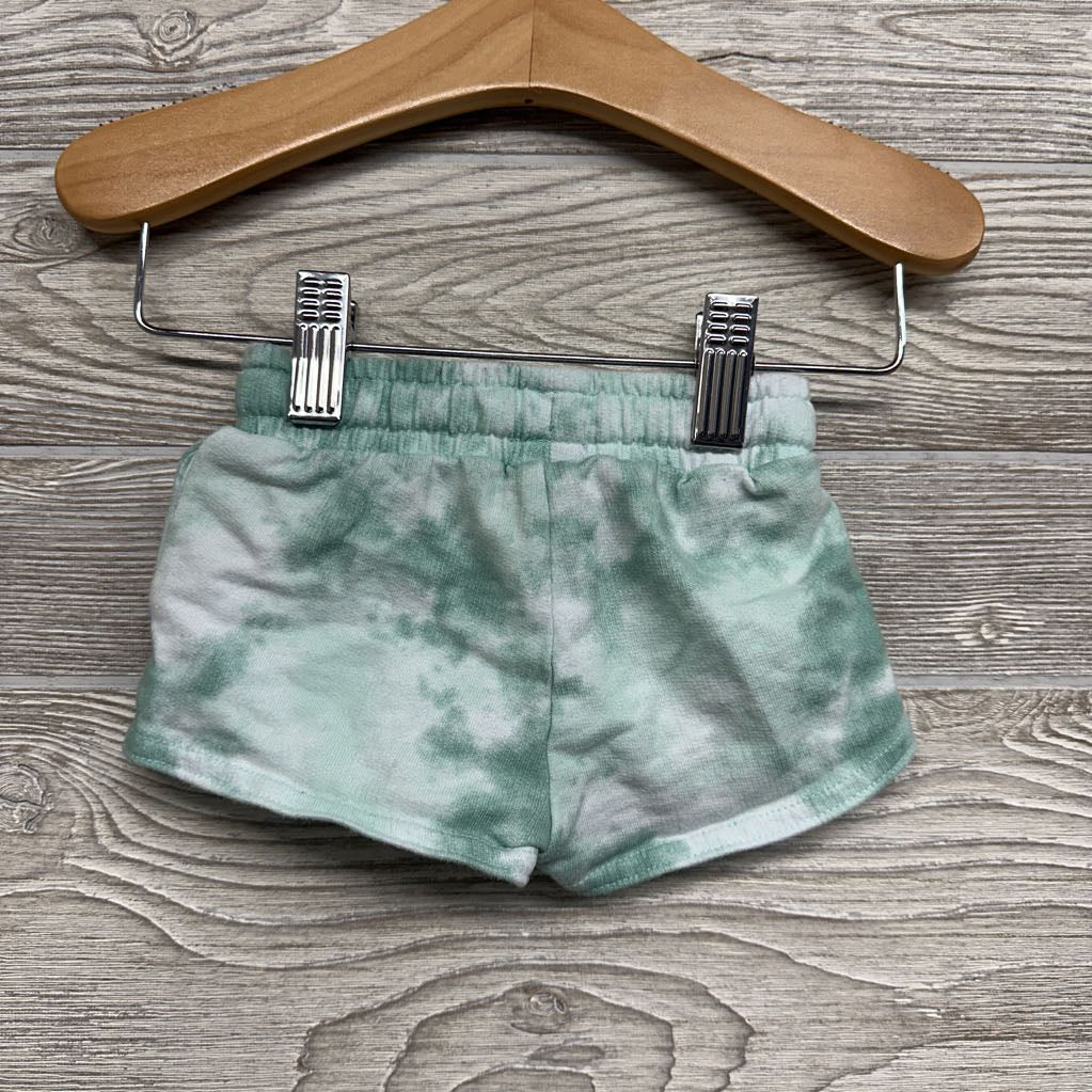 French Terry Drawstring Shorts Tie Dye 3M