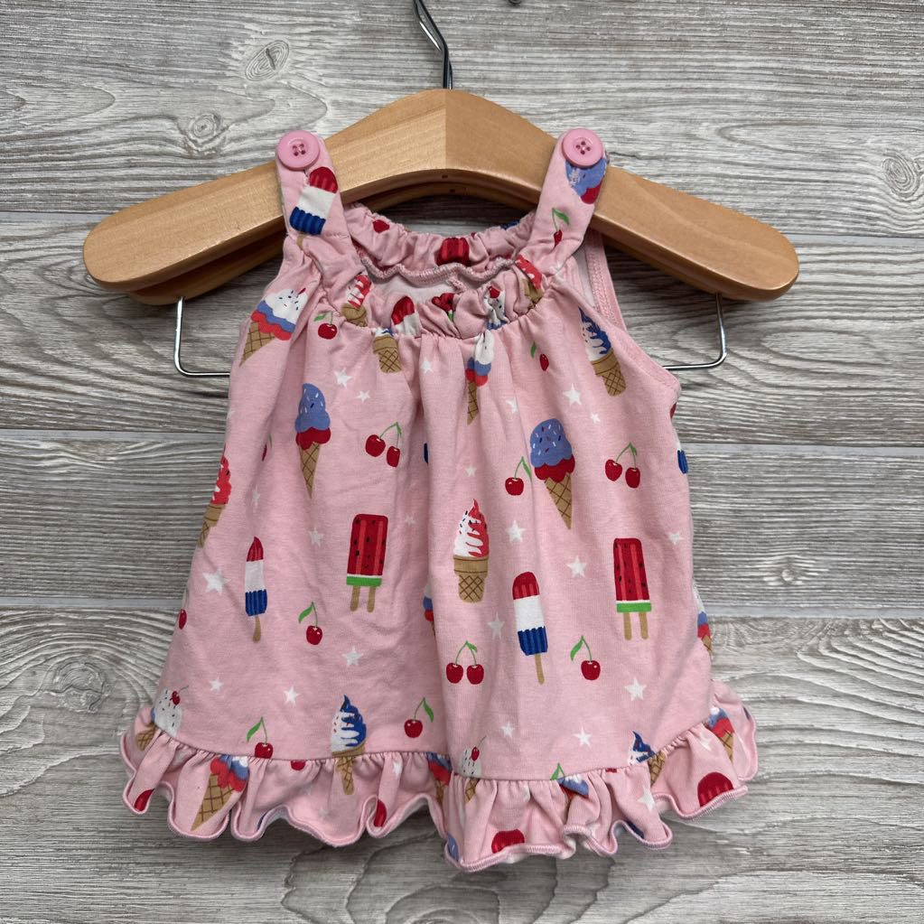 Halter Dress & Bloomers Popsicles Ice Cream 0-3M