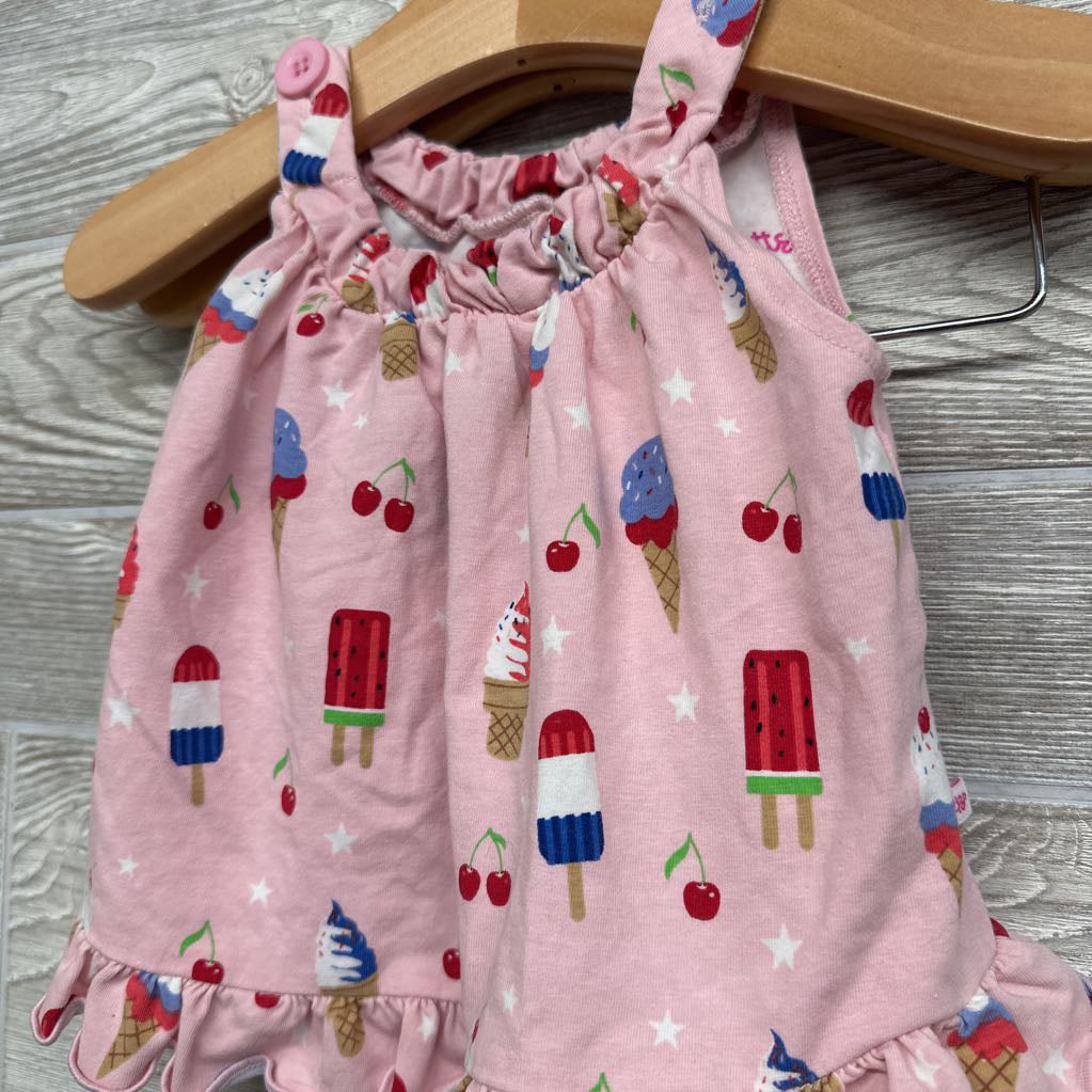 Halter Dress & Bloomers Popsicles Ice Cream 0-3M
