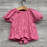 Ribbed Puff Sleeve Shirt & Shorts 24M