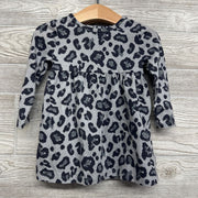 LS Dress & Bloomers Animal Print 18M