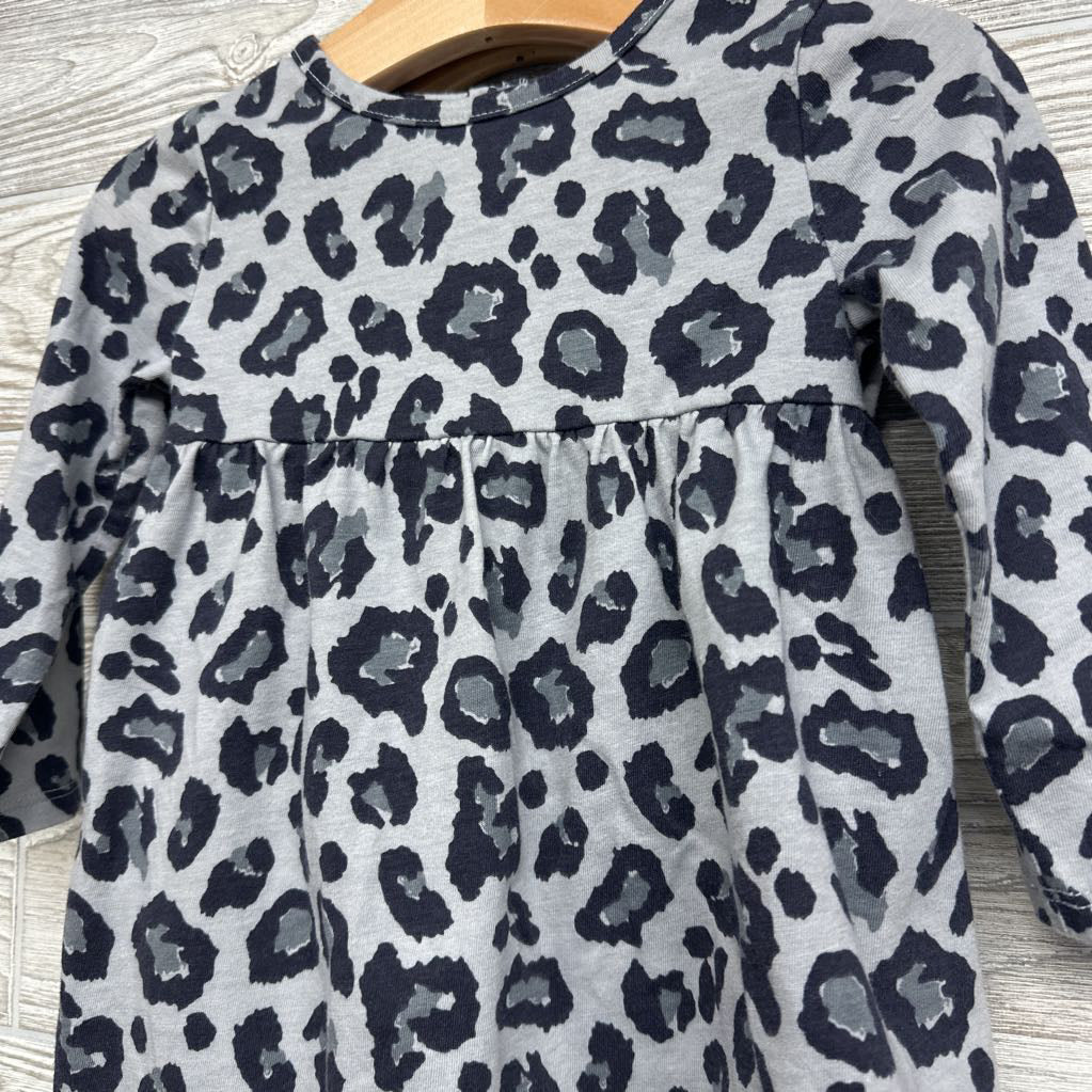 LS Dress & Bloomers Animal Print 18M