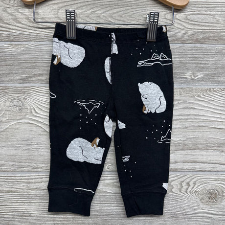LS Bodysuit & Pants Polar Bear Penguin 6M