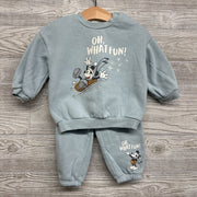 Crewneck Oh, What Fun! Mickey & Jogger Sweatpants 12M