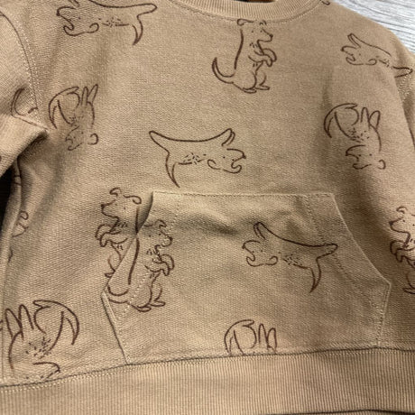 French Terry Crewneck & Joggers Dogs 12M