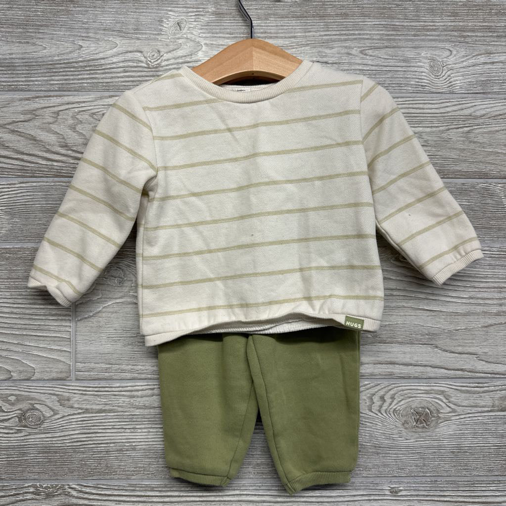 Crewneck Stripes & Sweatpants 12M
