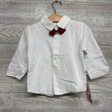 NEW Vest, LS Button Up Shirt & Pants Herringbone 12-24M