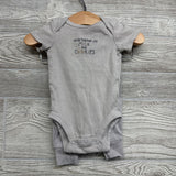 2 Pk Bodysuits We Belong Together Cookies Milk & Pants Stripes 3M