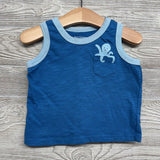 Tank Top Octopus Chest Pocket 24M