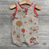 Tank Henley Shorty Romper Pooh Tigger 12M