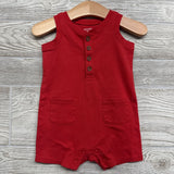 Tank Henley Shorty Romper 12M