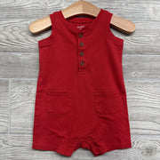 Tank Henley Shorty Romper 12M