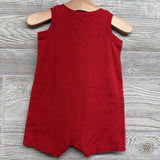 Tank Henley Shorty Romper 12M