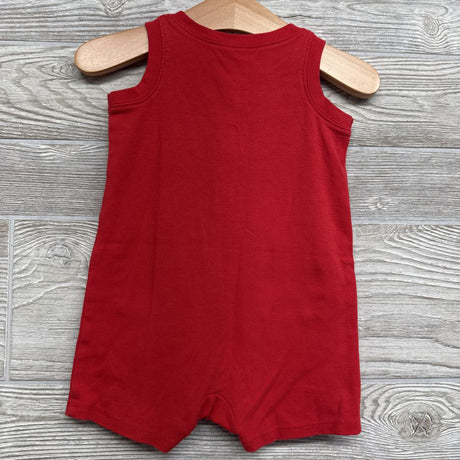 Tank Henley Shorty Romper 12M