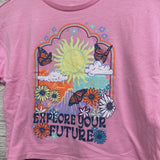 Cropped Shirt Explore Your Future 7-8