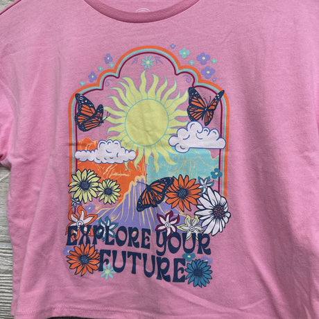 Cropped Shirt Explore Your Future 7-8