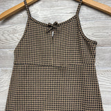 Tank Houndstooth Dress Bow 7