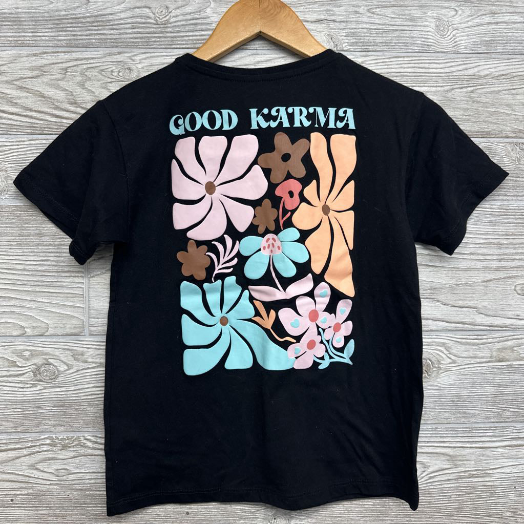Shirt Flowers Good Karma 7-8