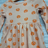 LS Dress Pumpkins 18M