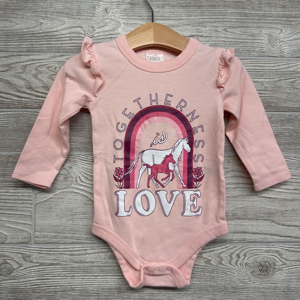 LS Bodysuit Togetherness Love 12M