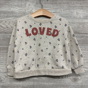 Crewneck Loved Flowers 4T