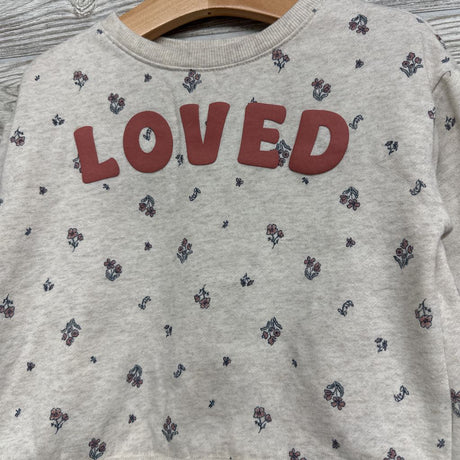 Crewneck Loved Flowers 4T