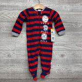 NEW Sleeper Stripes Let's Play Ball 3-6M
