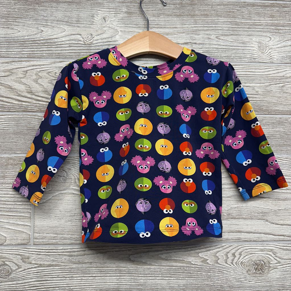 LS Shirt Sesame Street 2T