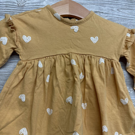 LS Dress Hearts 6M