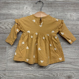 LS Dress Hearts 6M