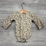 LS Bodysuit Flowers 3-6M