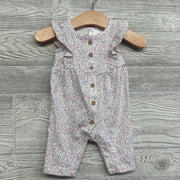 Flutter Sleeve Outfit Flowers NB