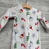 Plush Sleeper Penguin, Candy Cane, Santa 9M