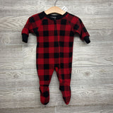 Blanket Sleeper Plaid 0-3M