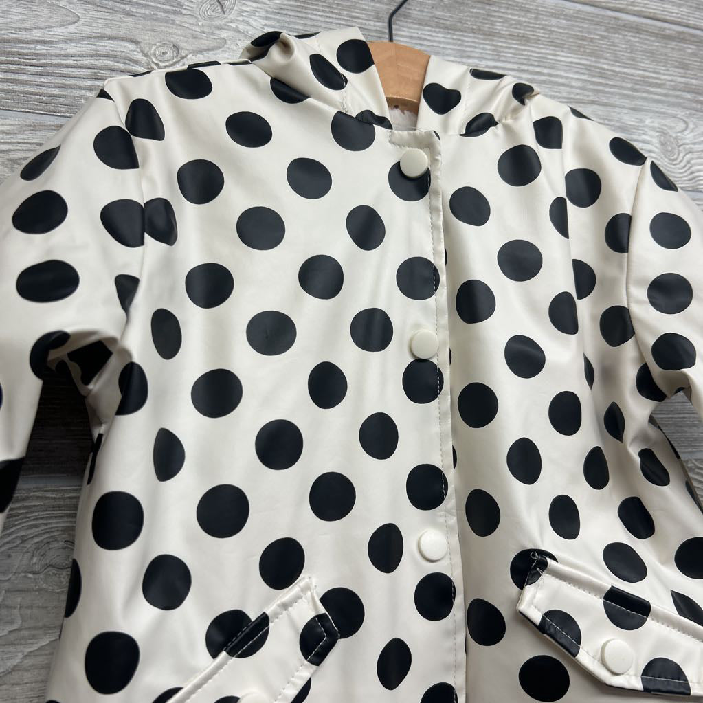 Faux Fur Lined Rain Jacket 3t