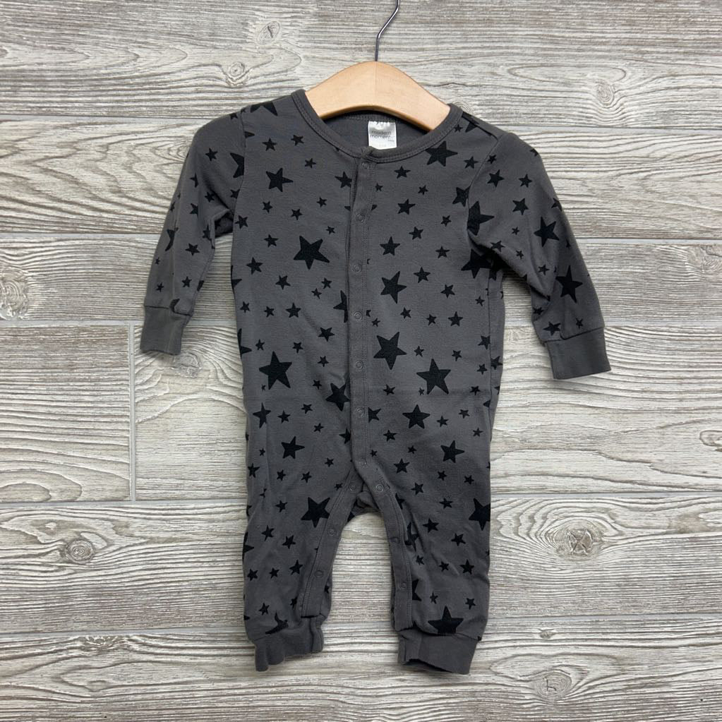 Snap Up Coverall Stars 6-9M