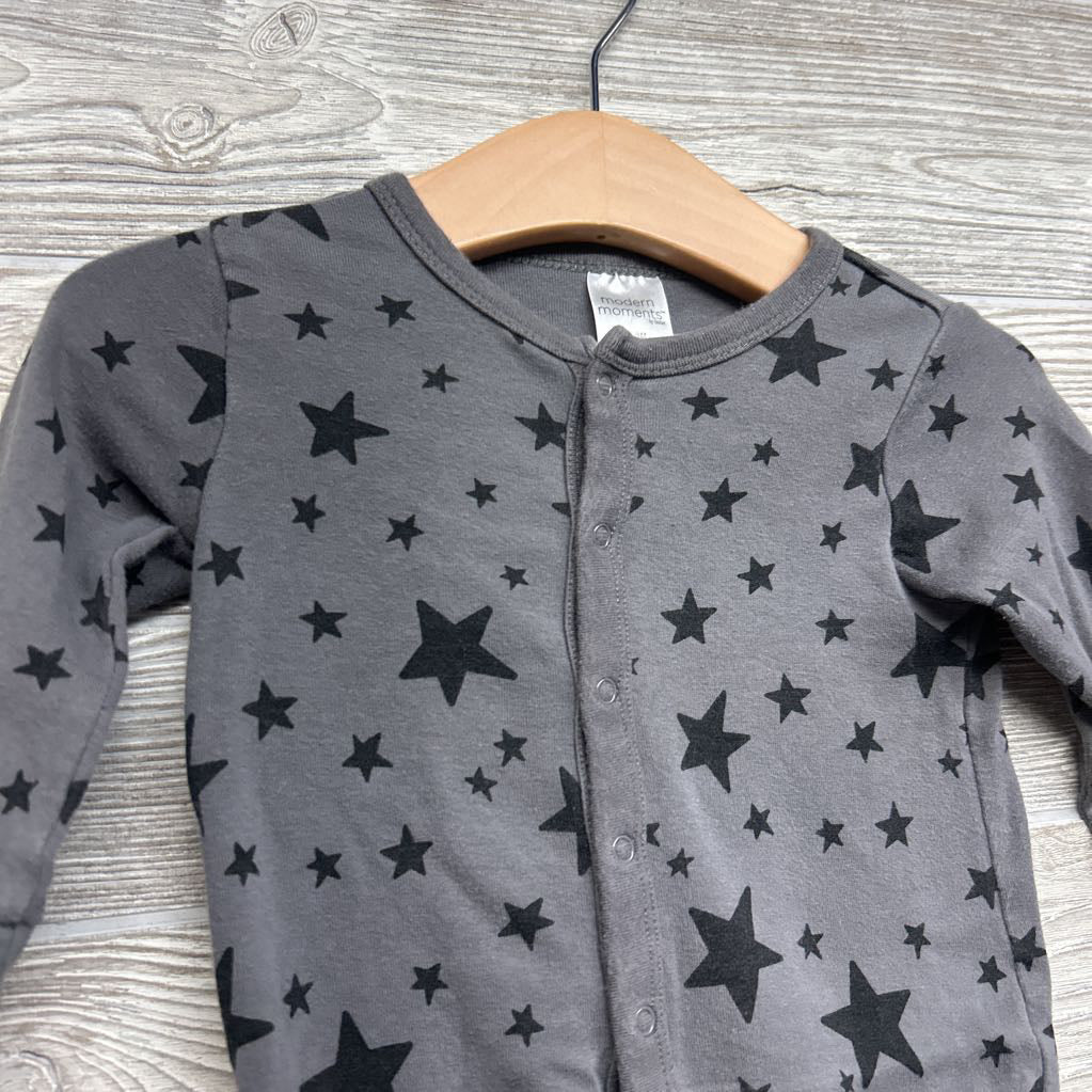 Snap Up Coverall Stars 6-9M
