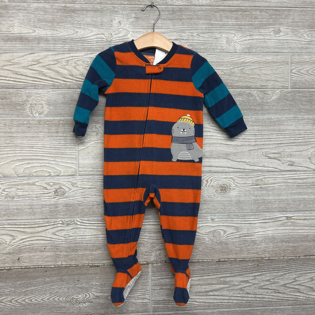 Blanket Sleeper Walrus & Stripes 12M
