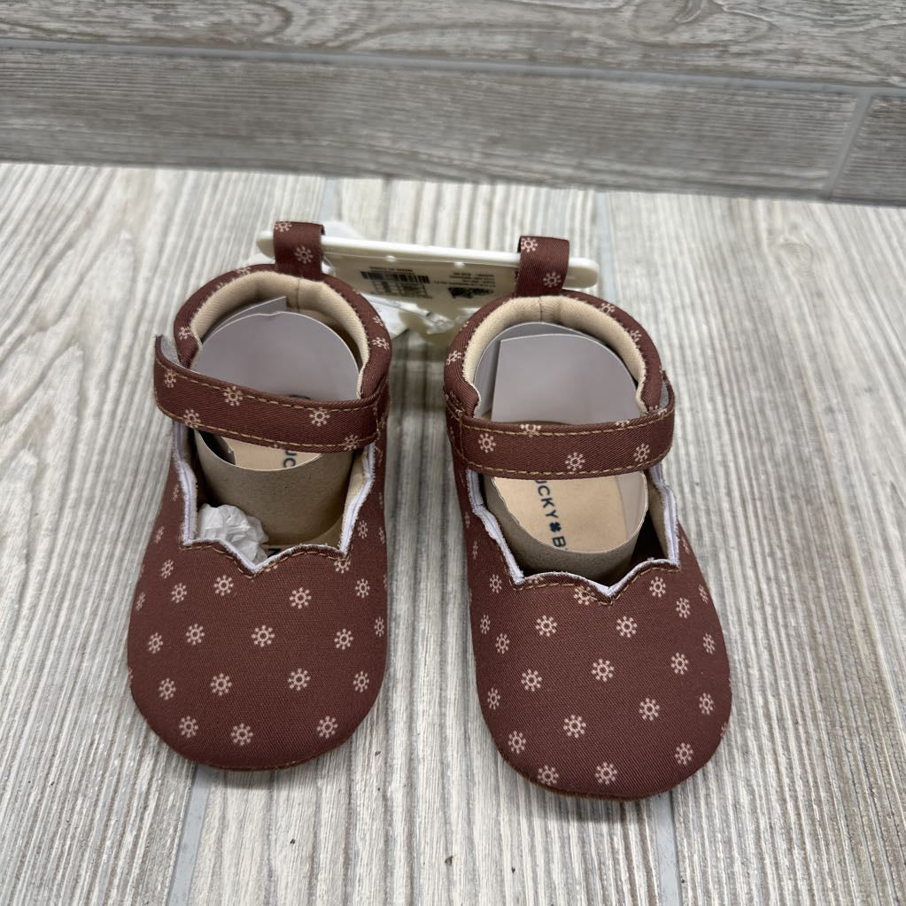 NEW Soft Sole Shoes Flowers 3c