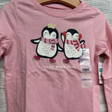NEW LS Shirt Snow Much Fun Penguins 5t