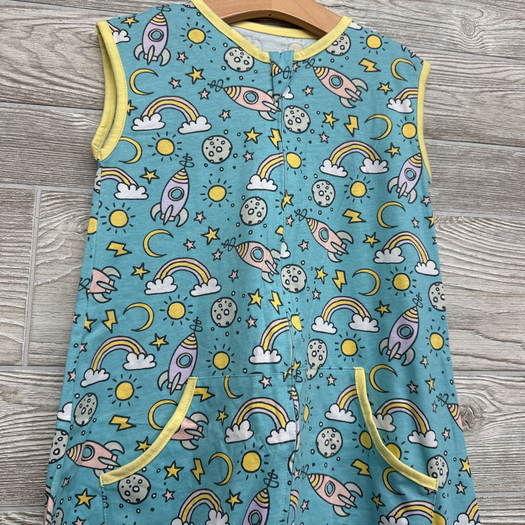 Sleeveless Outfit Planets, Rainbows 3-5t