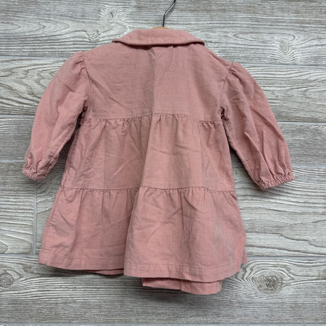 Tiered Corduroy Dress 6-12M