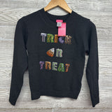 NEW Sweater Sequin Trick Or Treat 7-8