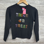 NEW Sweater Sequin Trick Or Treat 7-8