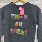 NEW Sweater Sequin Trick Or Treat 7-8