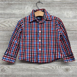 Gingham Button Up Shirt 2t