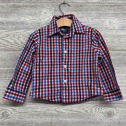 Gingham Button Up Shirt 2t