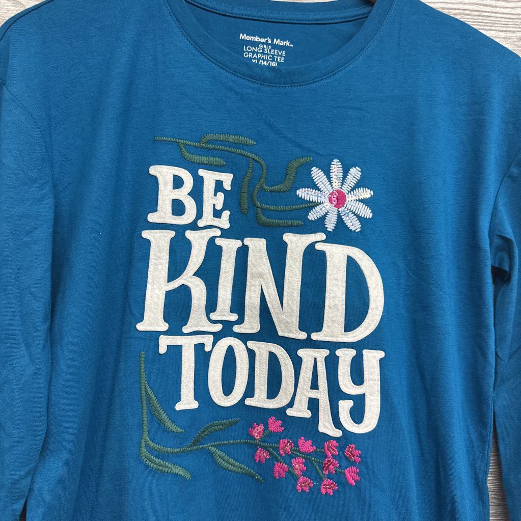 NEW LS Shirt Be Kind 14-16